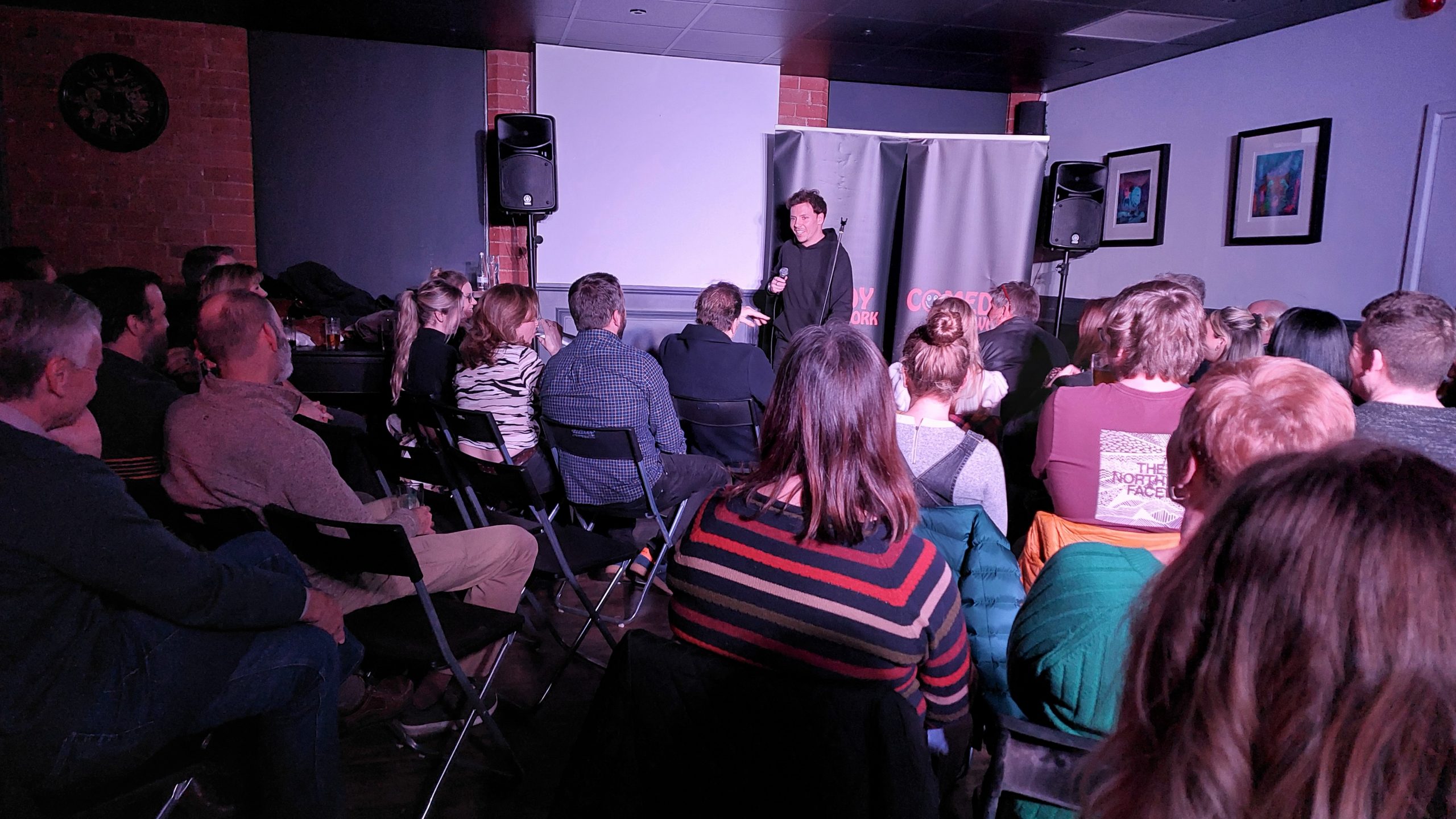 Revive Cafe and Bar, Warwick, Comedy at Work
