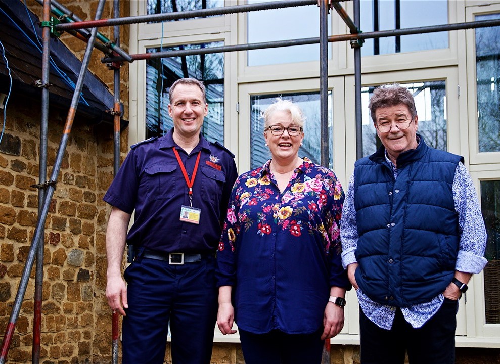 Winchcombe Farm, fire, reunion, Steve Taylor