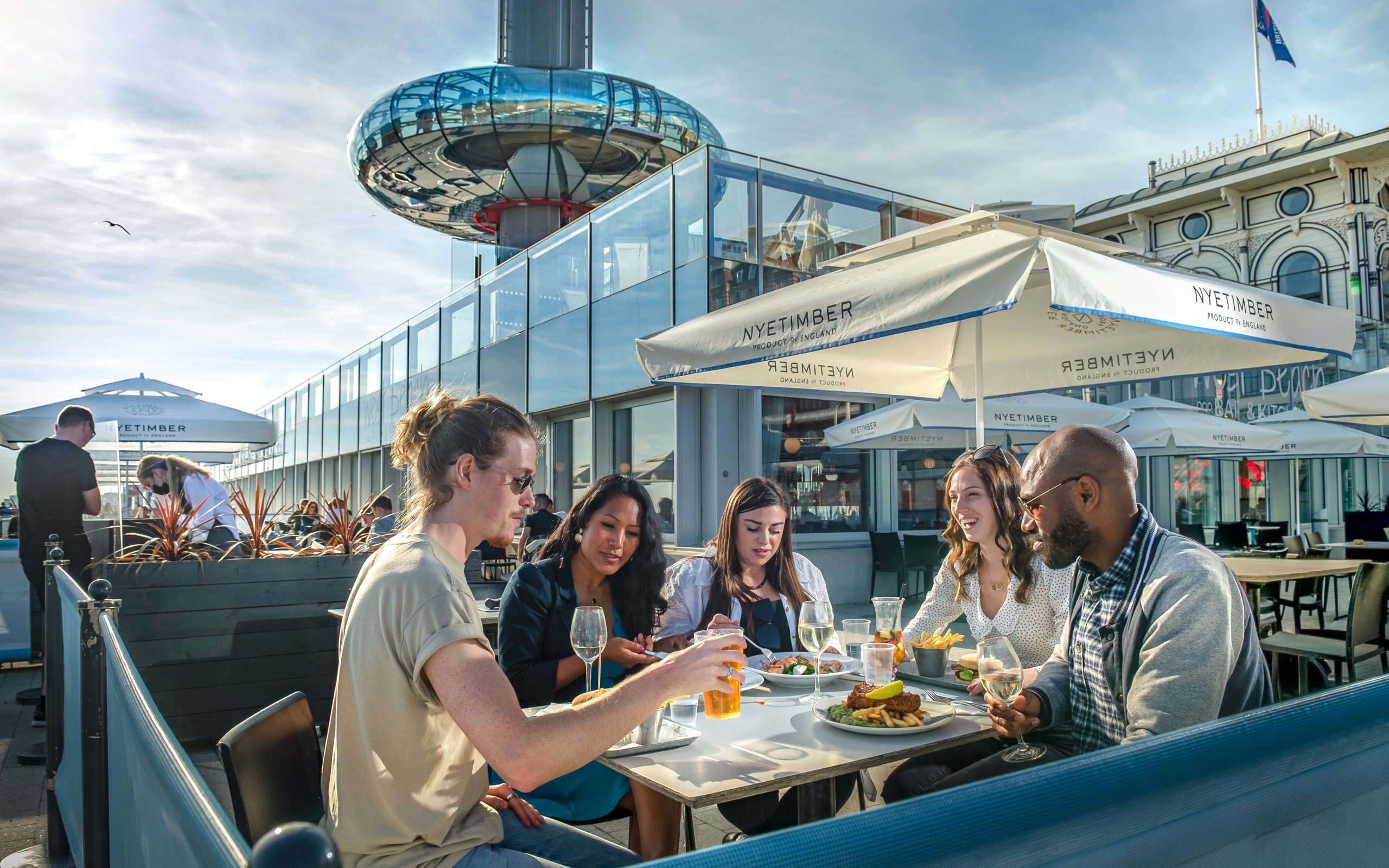 i360, Brighton review, West Beach cafe and kitchen