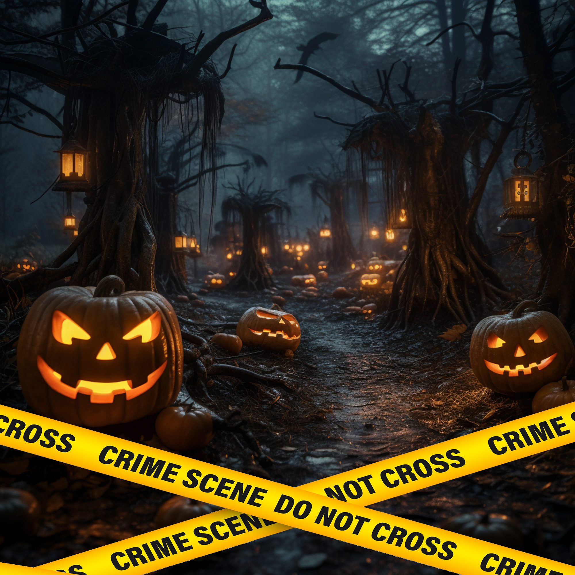 Magic Alley, Bell Court, Stratford, Halloween
