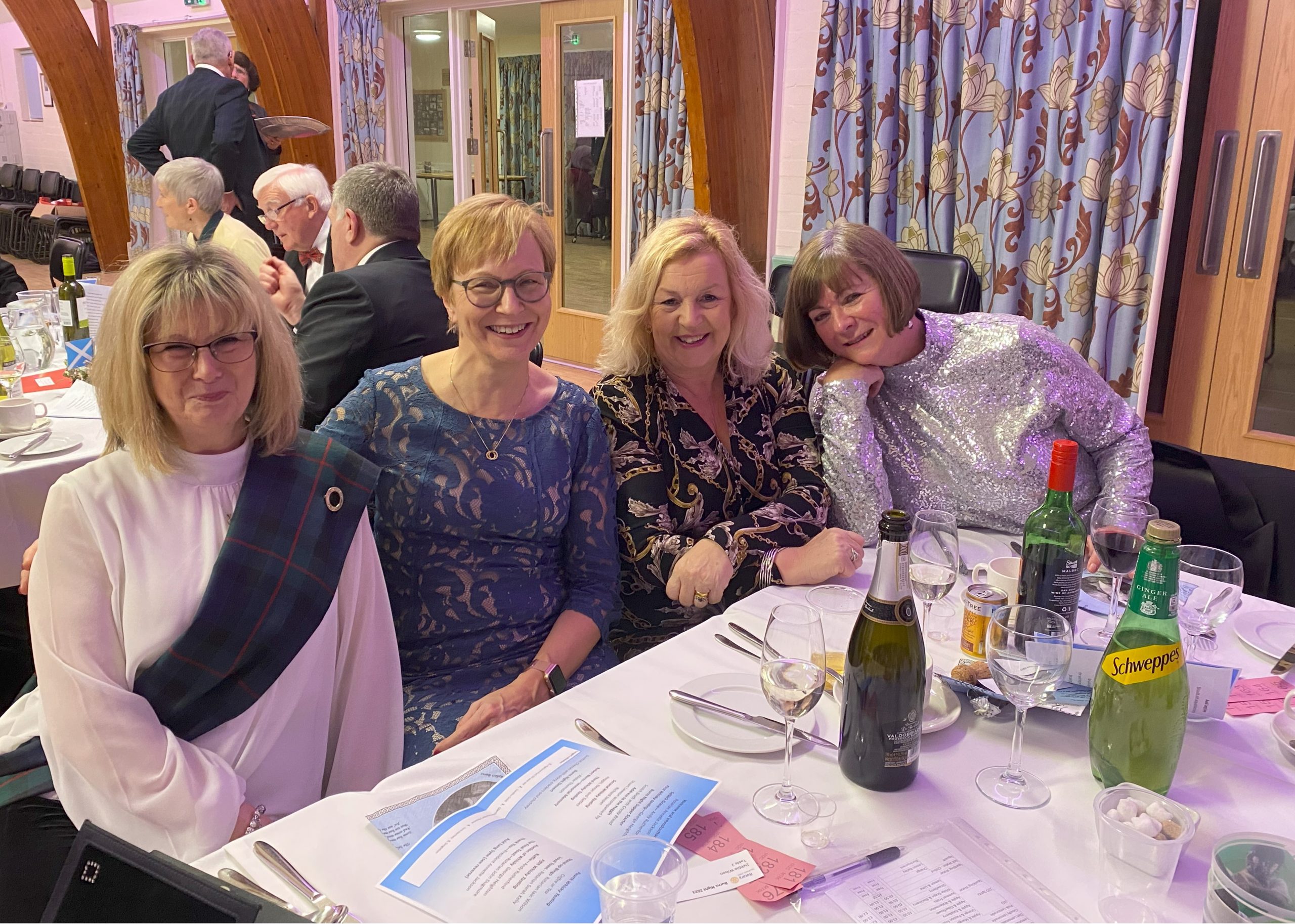 Burns Night Supper, Southam Rotary 2000
