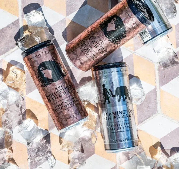 Warwickshire Gin Company, canned gins