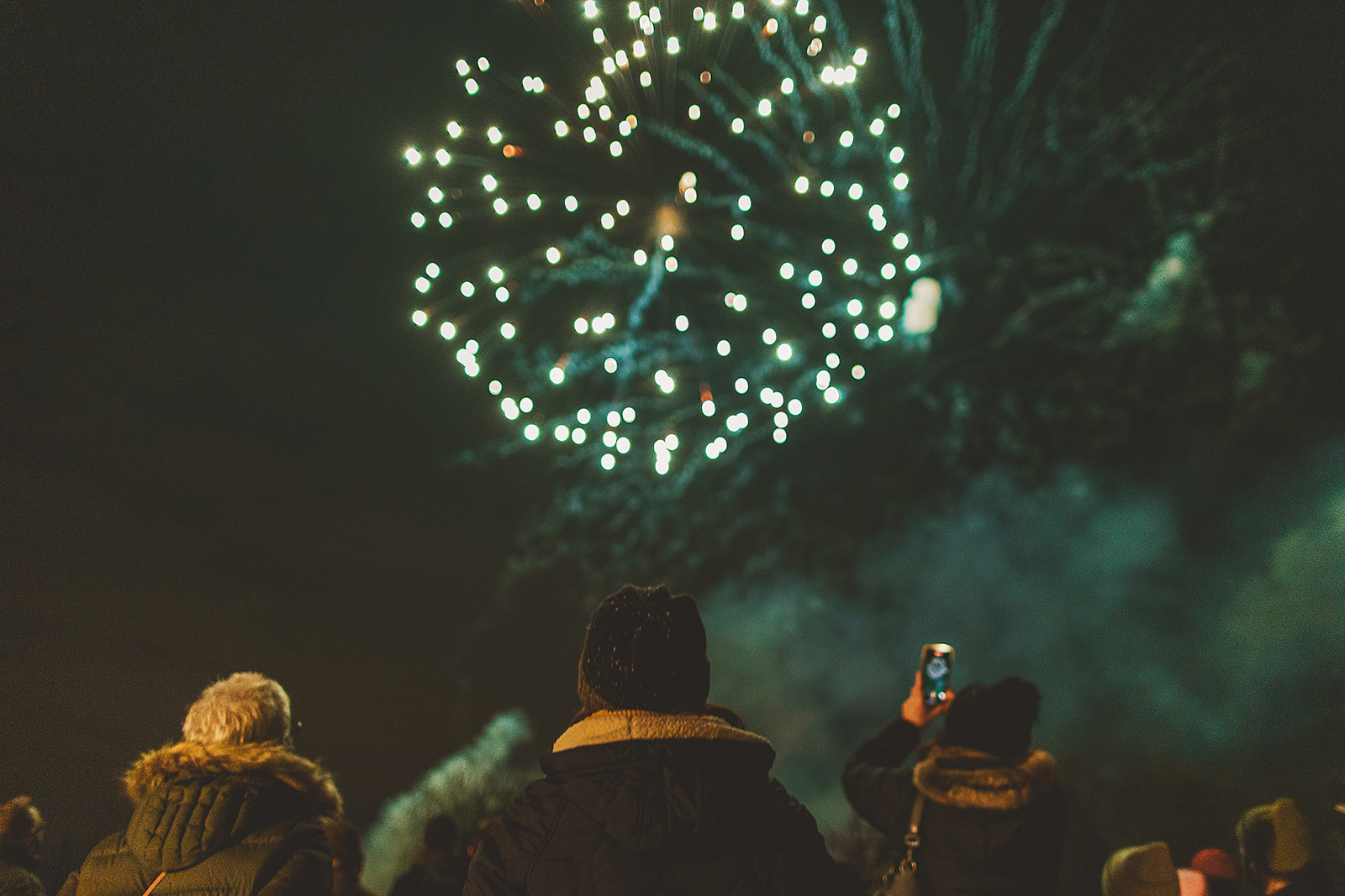 Fleur de Lys pub fireworks, Bonfire Night