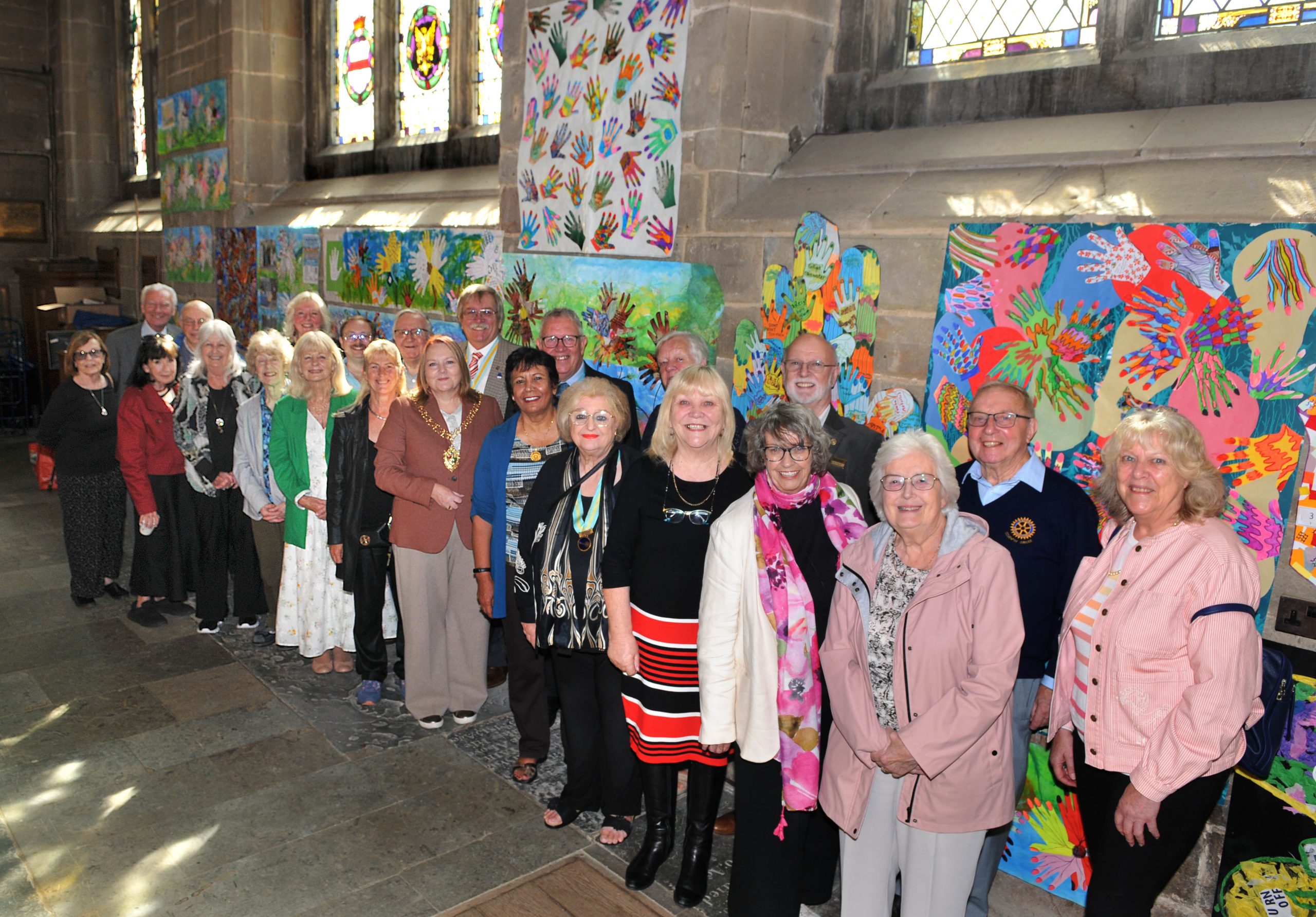 Heart of England Rotary Club, Handprints For Action