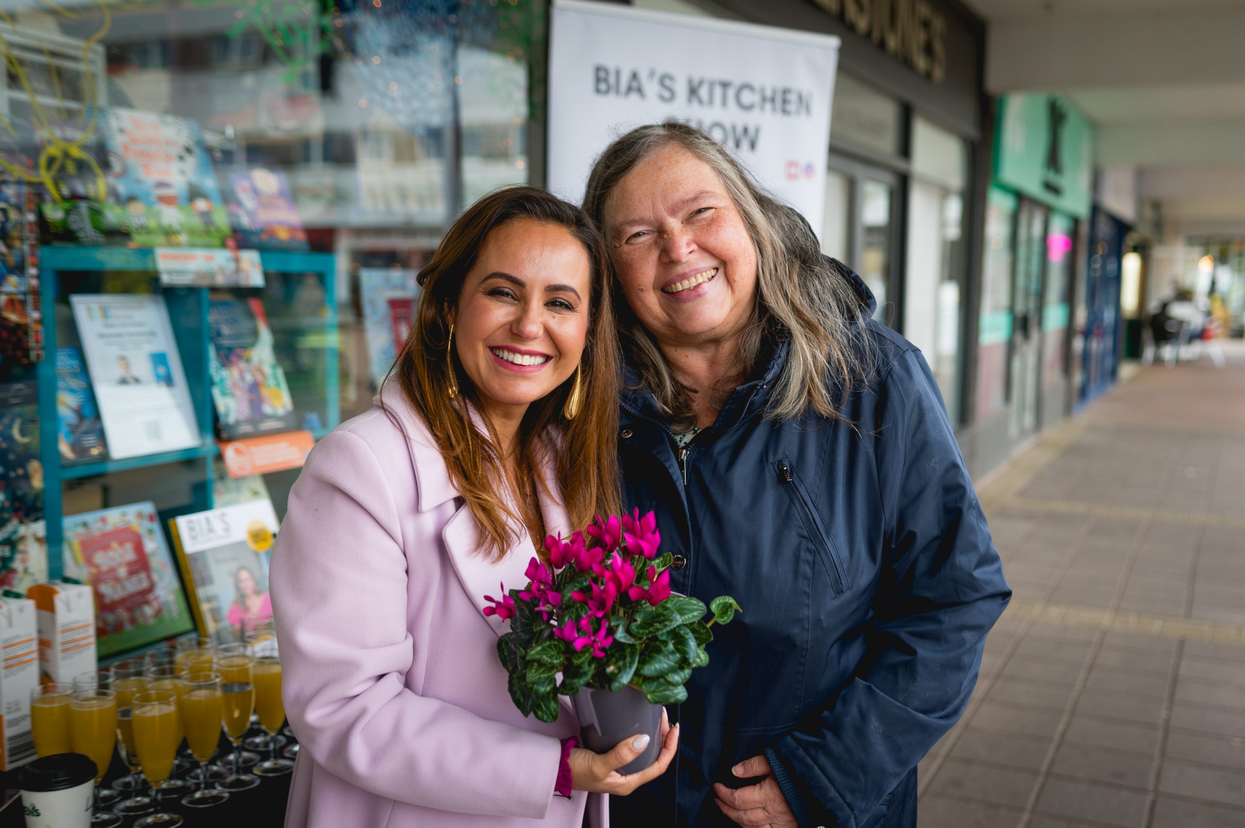 Bianca Rodrigues-Perry, Bia's Kitchen Show, cookbook, book signing, Kenilworth