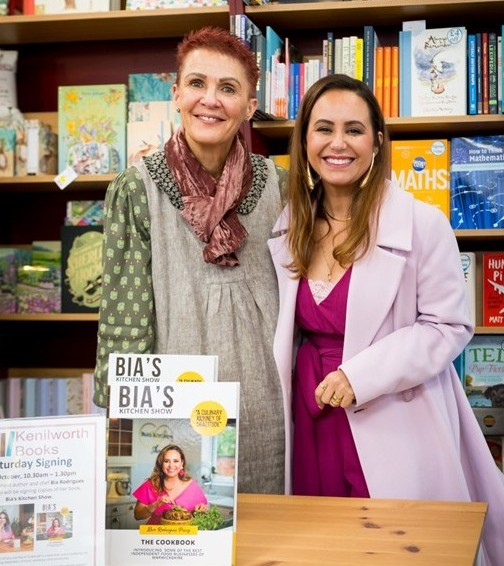 Bianca Rodrigues-Perry, Bia's Kitchen Show, cookbook, book signing, Kenilworth