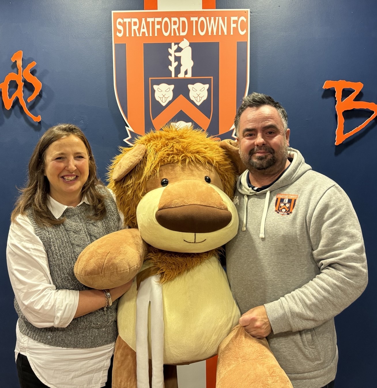 Molly Ollys, charity, Stratford Town Football Club