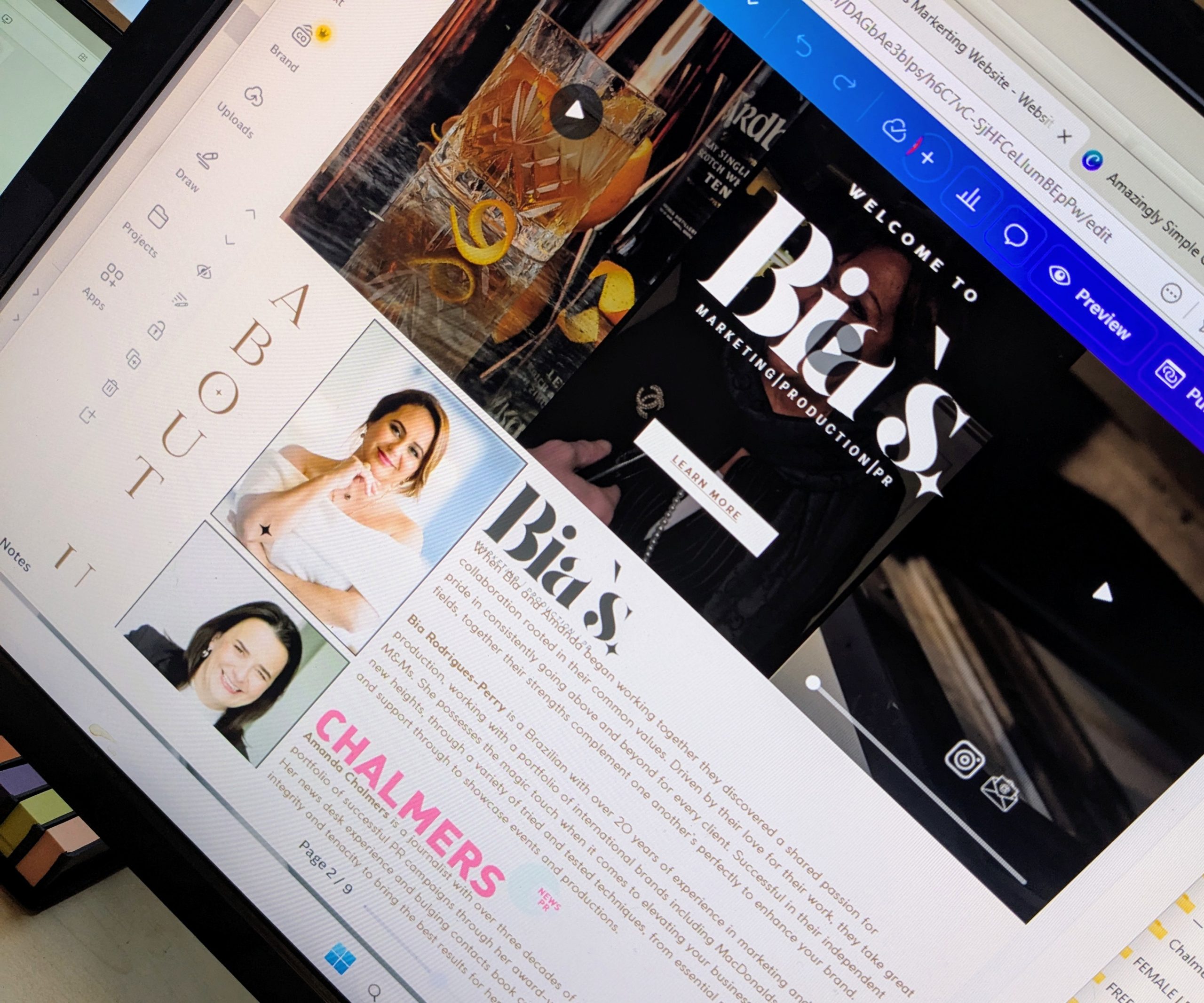 Amanda Chalmers, Bia's Marketing, Production & PR, Cotswolds Awards