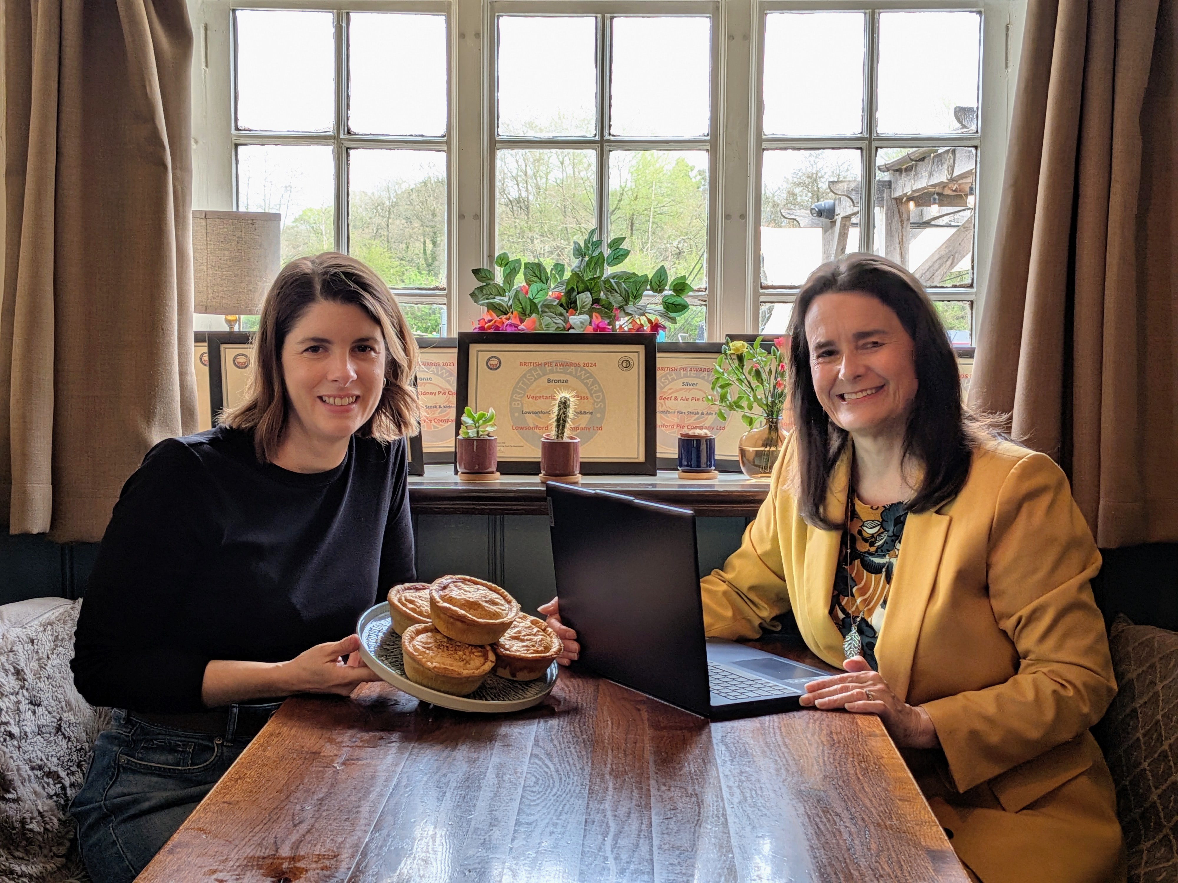 PR and Pies workshop, Fleur de Lys, Chalmers News PR