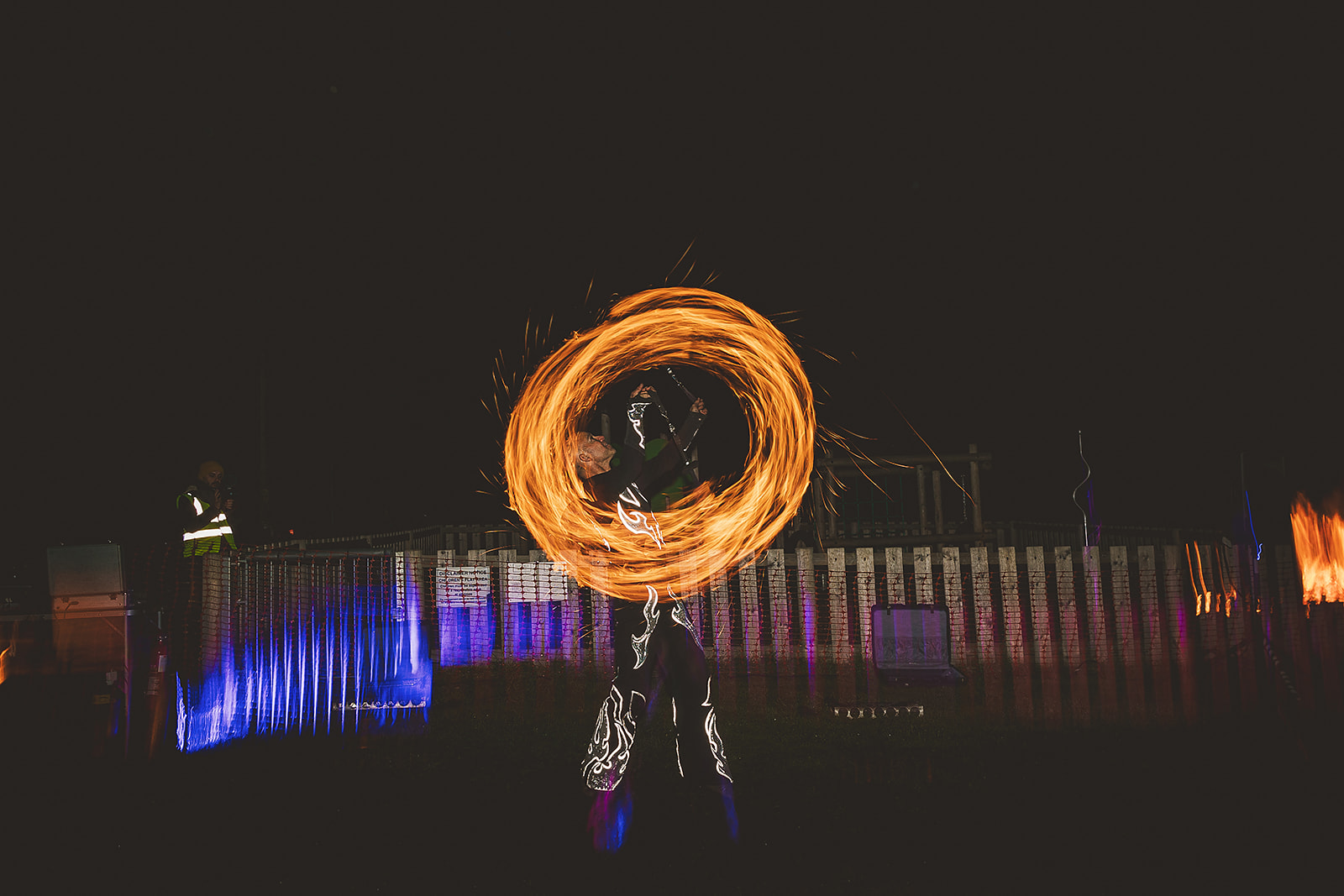 Fleur de Lys, Lowsonford, Halloween, fireworks