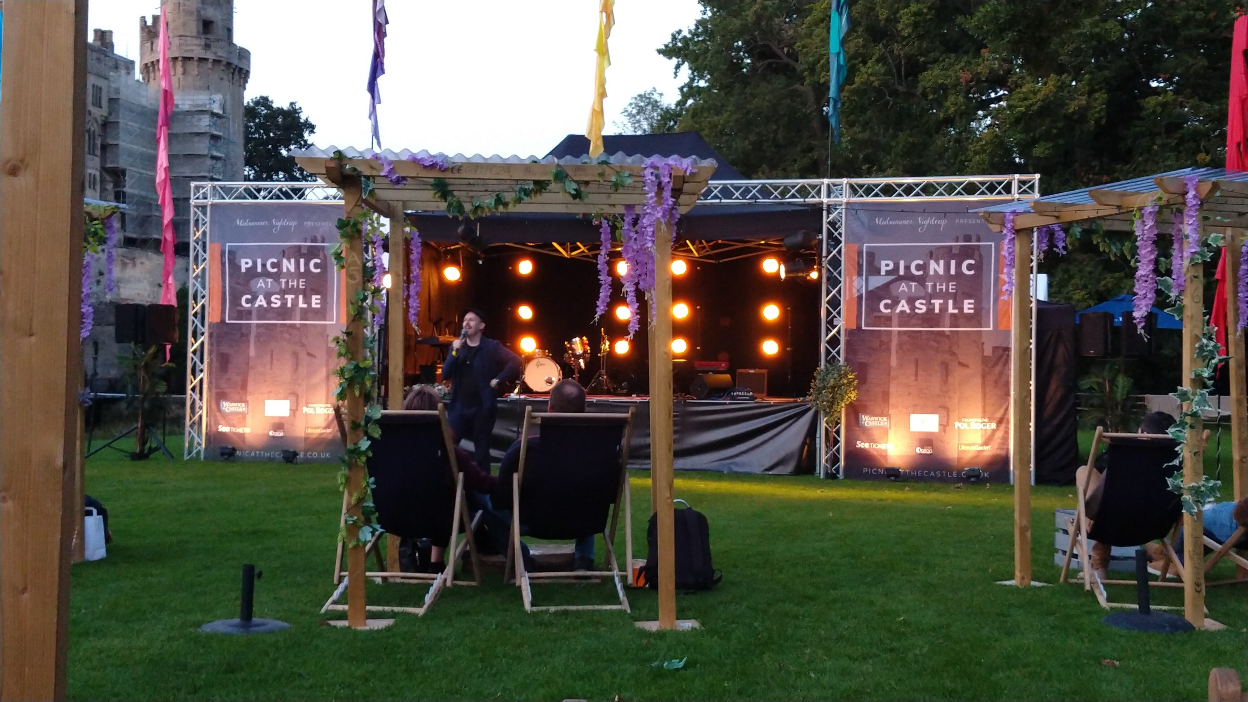 An al fresco feast of comedy, music and food (Review)