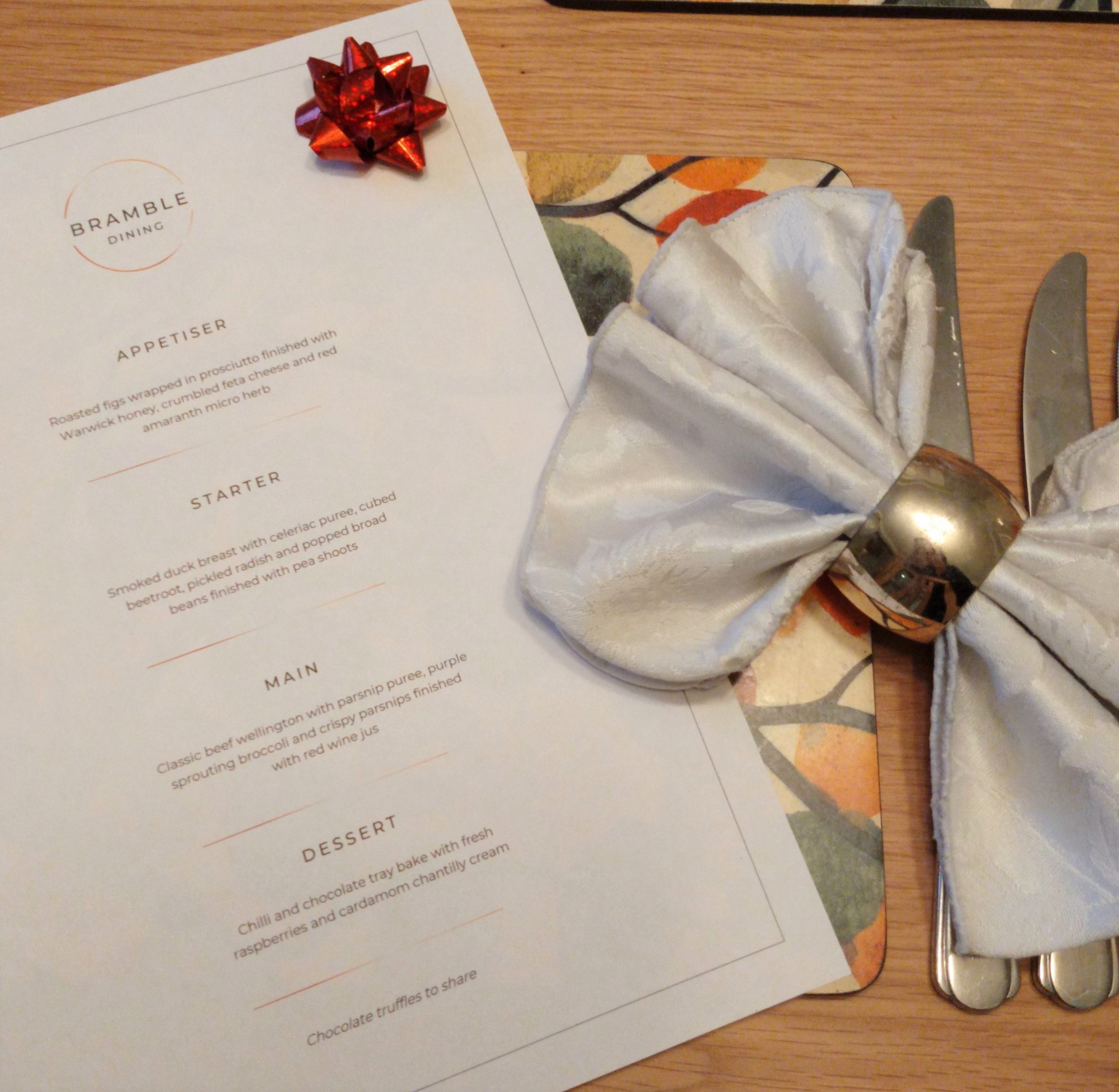 Fine dining delivered to your door!