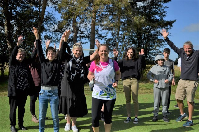 Claire’s marathon effort for causes close to her heart