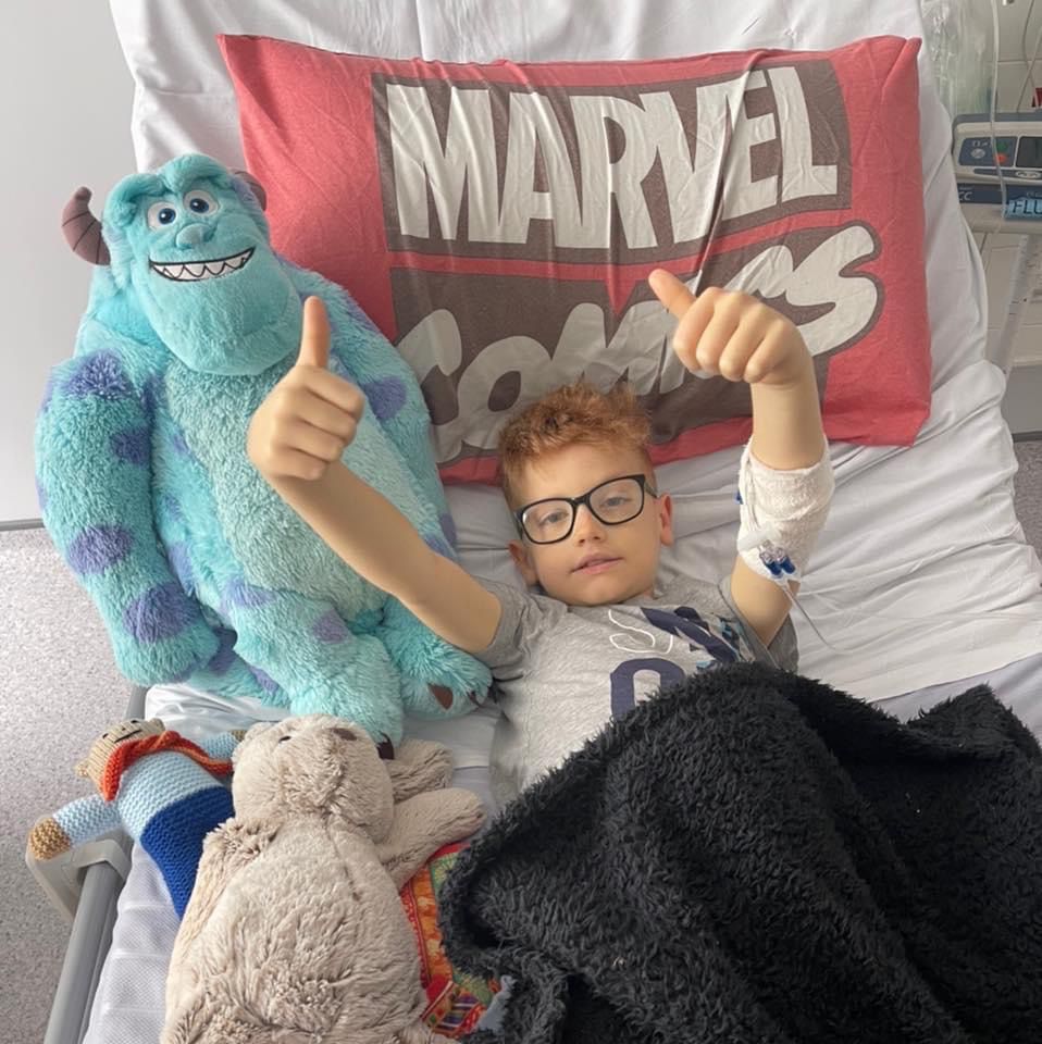 Dad’s marathon effort for Warwick charity which helped his son’s cancer battle – just months after losing his wife