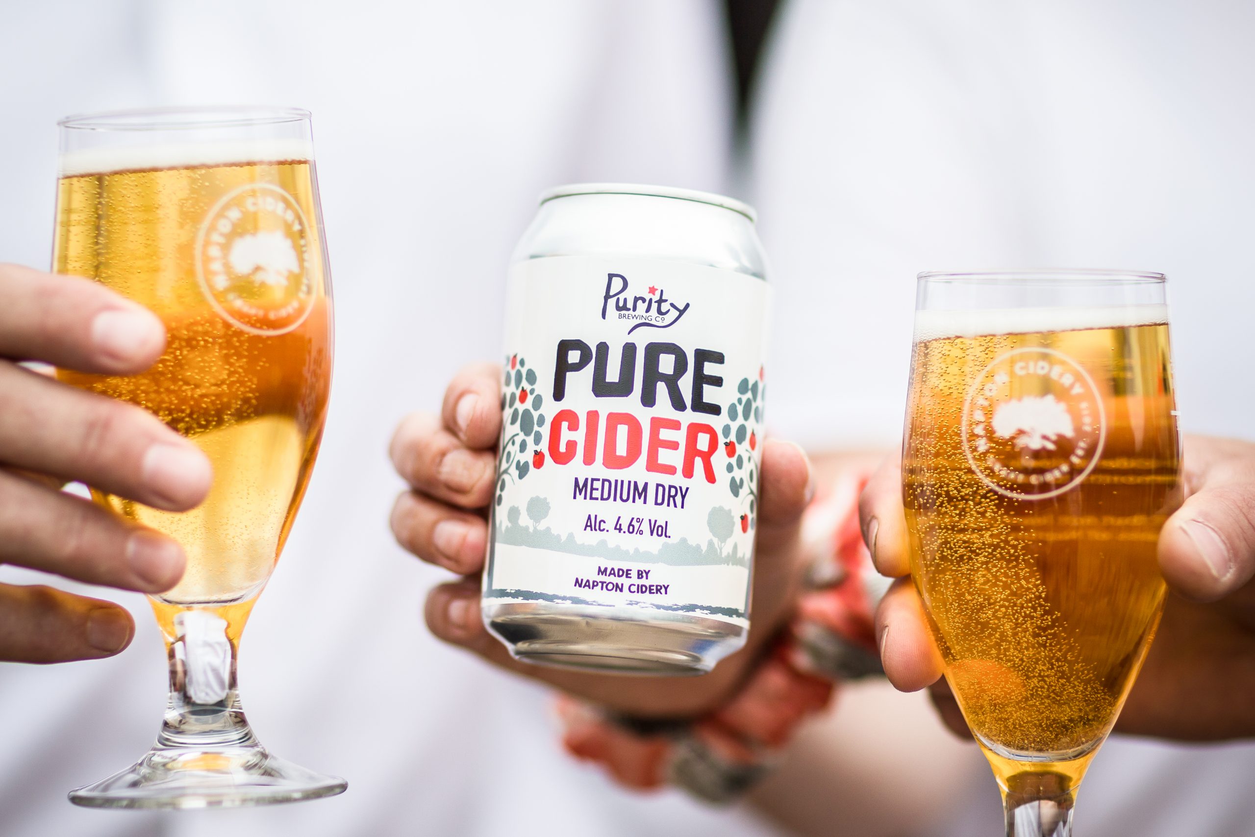 Award-winning South Warwickshire drinks brands collaborate for launch of new cider