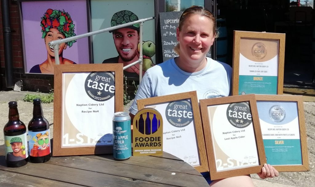Cidery owners celebrate latest awards haul