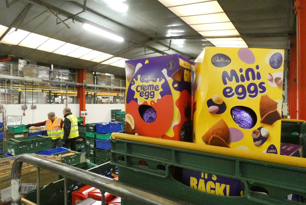 Foodbank appeals to public to give that bit egg-stra this Easter
