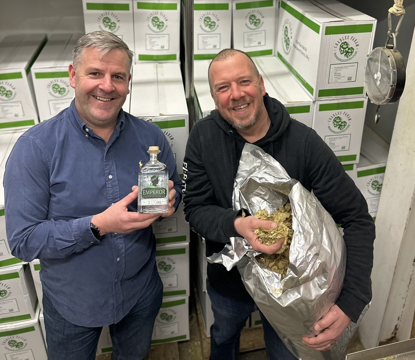 Award-winning South Warwickshire drinks brands collaborate for launch of new gin