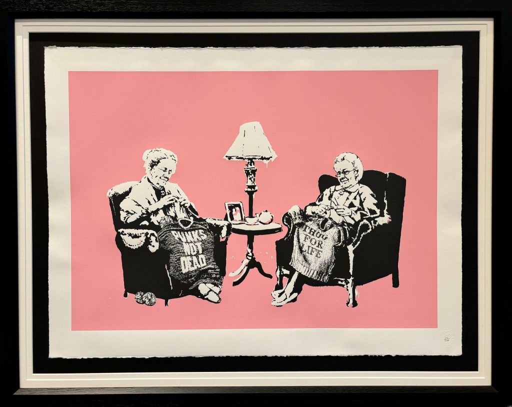 Take possession of rare Banksy print – for a mere £50k!