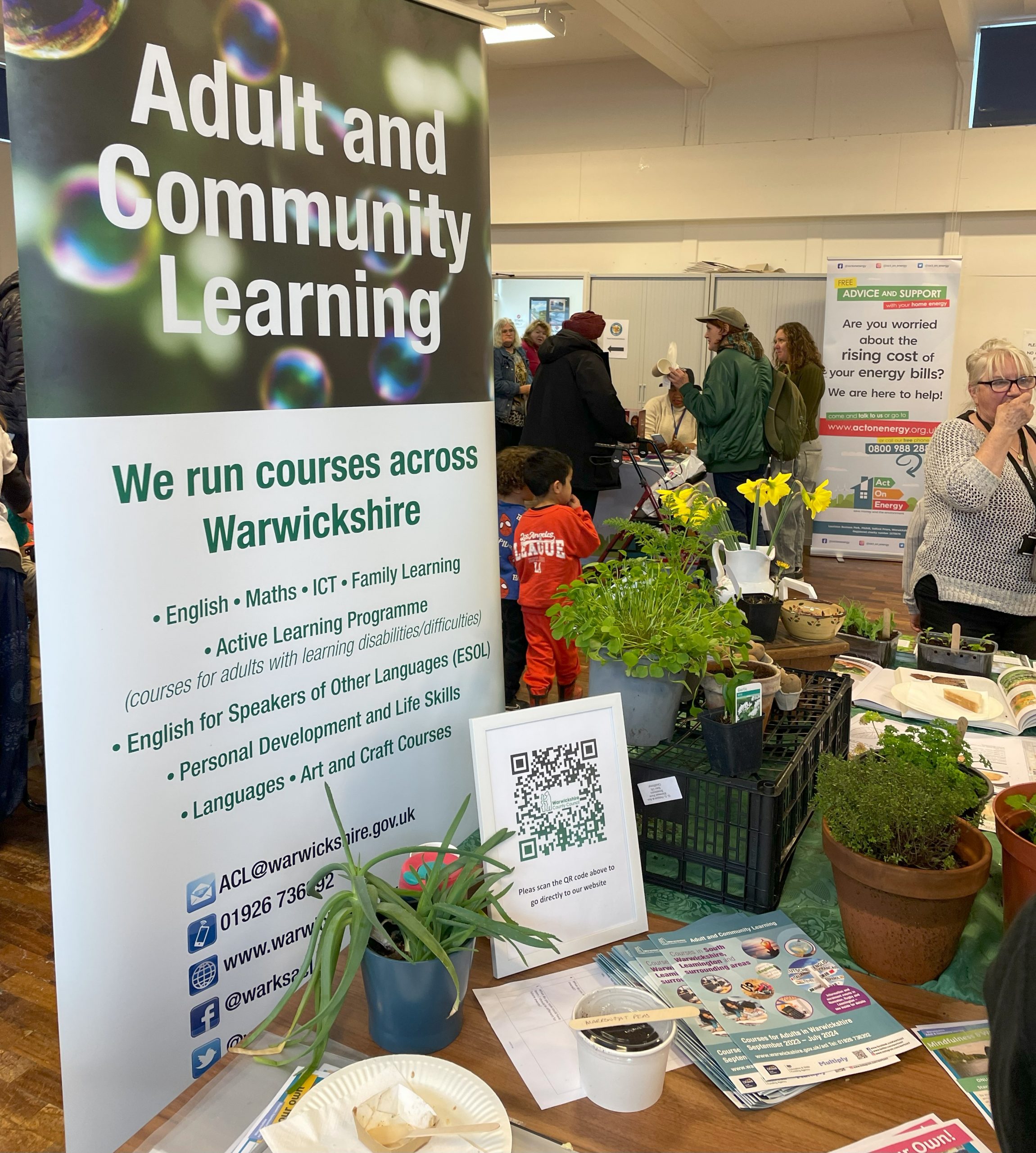 Community event promotes healthy messages around food