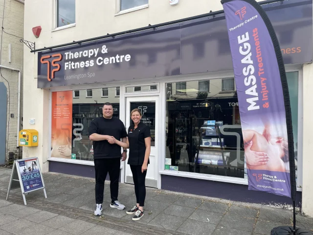 Paratrooper drops in to take on new role at Therapy and Fitness Centre