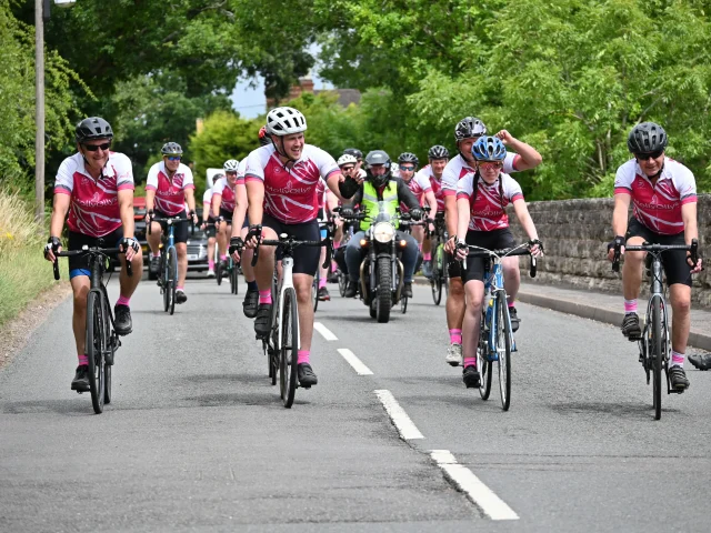 Cyclists raise over £60k for Warwick children’s charity