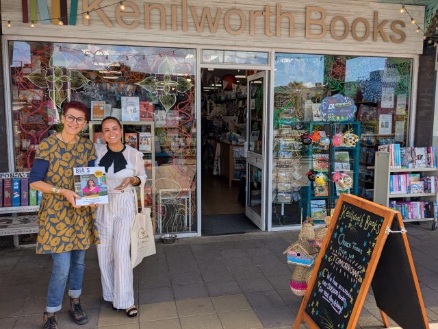Meet the Brazilian foodie at Kenilworth Bookshop Saturday Signing event and try her brigadeiros!