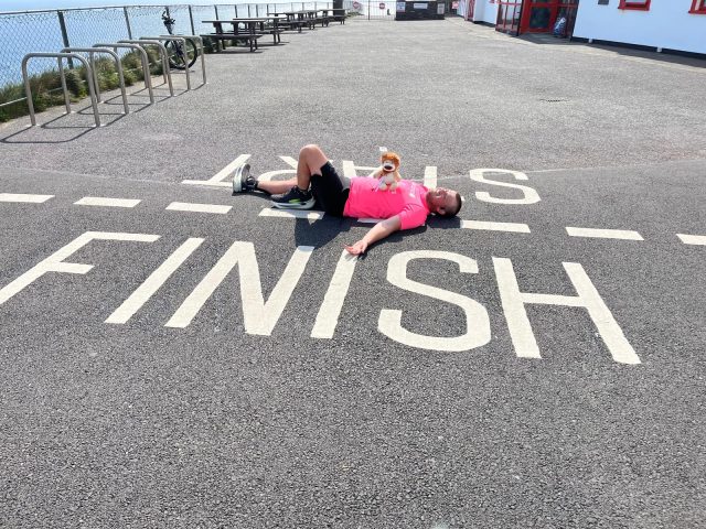 Youngest End-to-End Ireland runner smashes £50,000 for local children’s charity